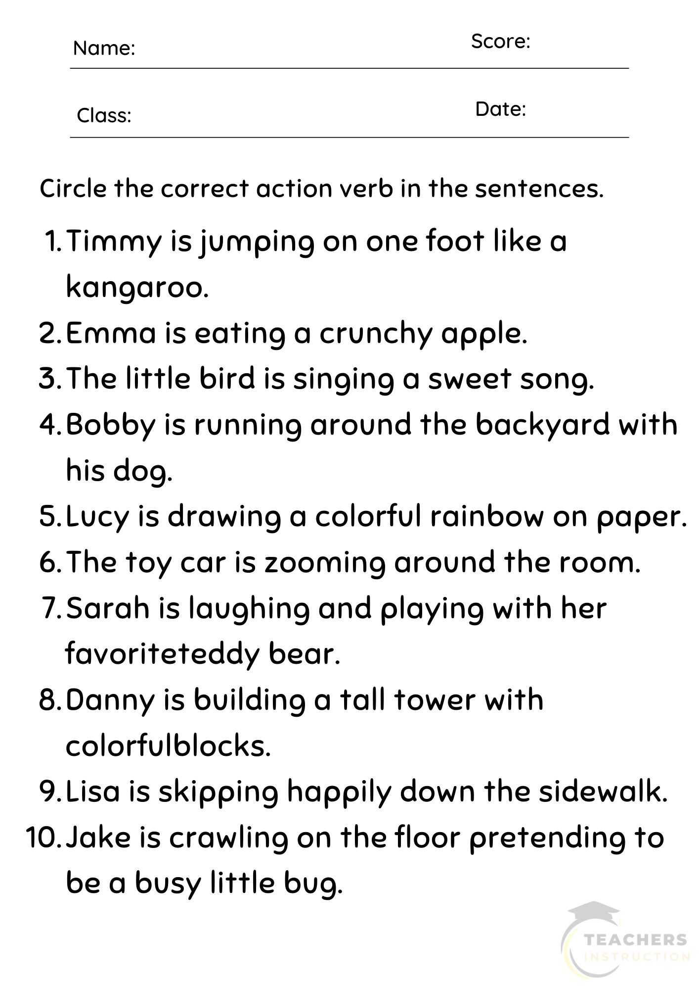 action-verbs-worksheets-for-grade-1