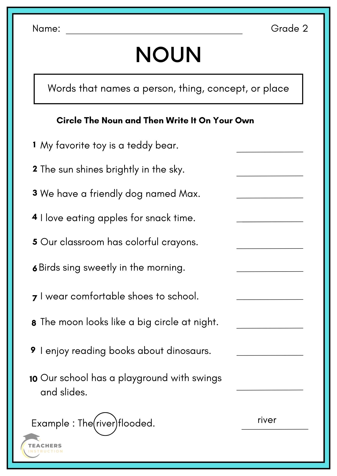 Teaching Strategies for Common and Proper Nouns - Lucky Little Learners