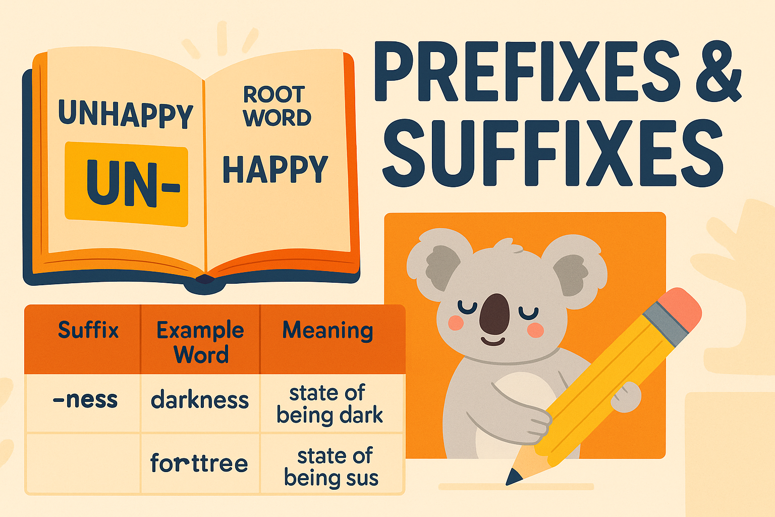 50 Examples of Prefixes and Suffixes